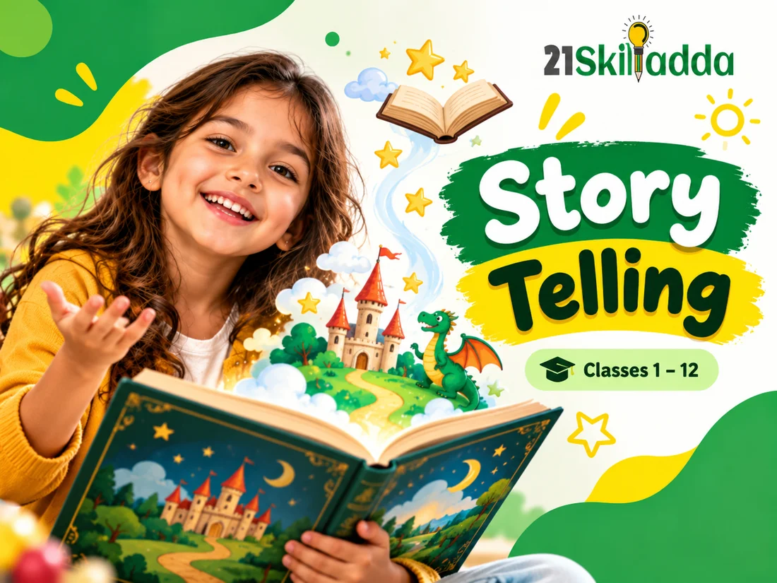 Student storytelling at 21SkillAdda